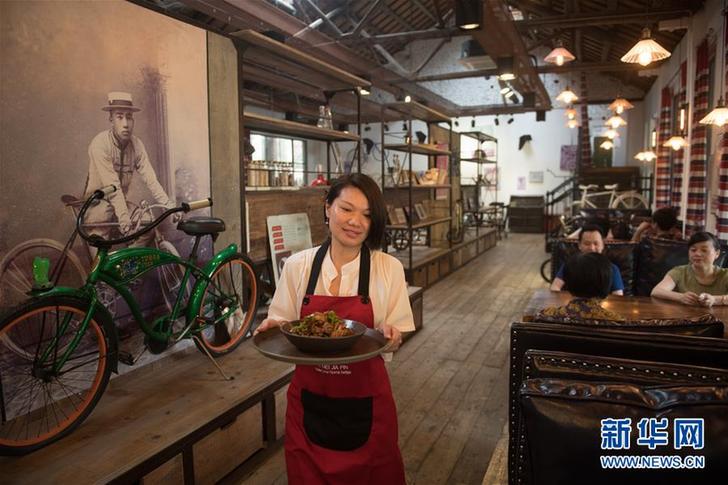 廢棄蠶種場變身鄉(xiāng)村文創(chuàng)市集 餐飲配送服務(wù)助力文旅融合
